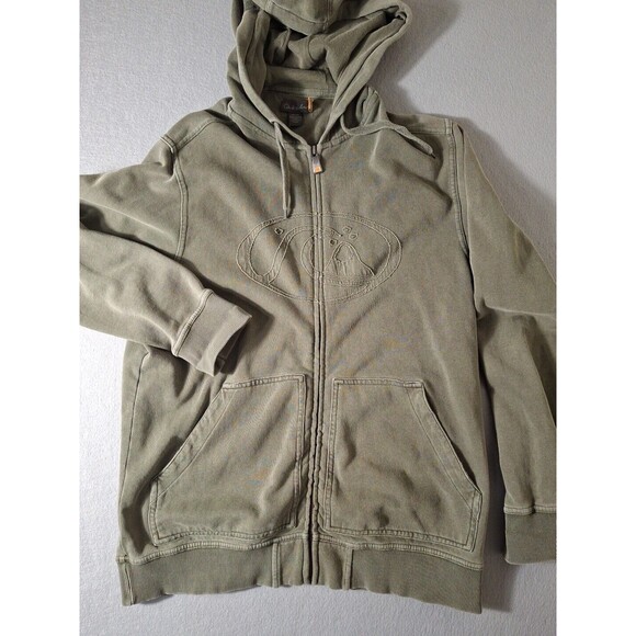 Quicksilver Pullover Sweatshirt Hoodie Y2K Medium Baggy Loose Surfer Skate Grung - Picture 2 of 7